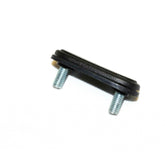Ridgeback Double Screw Bracket With Rubber - Short